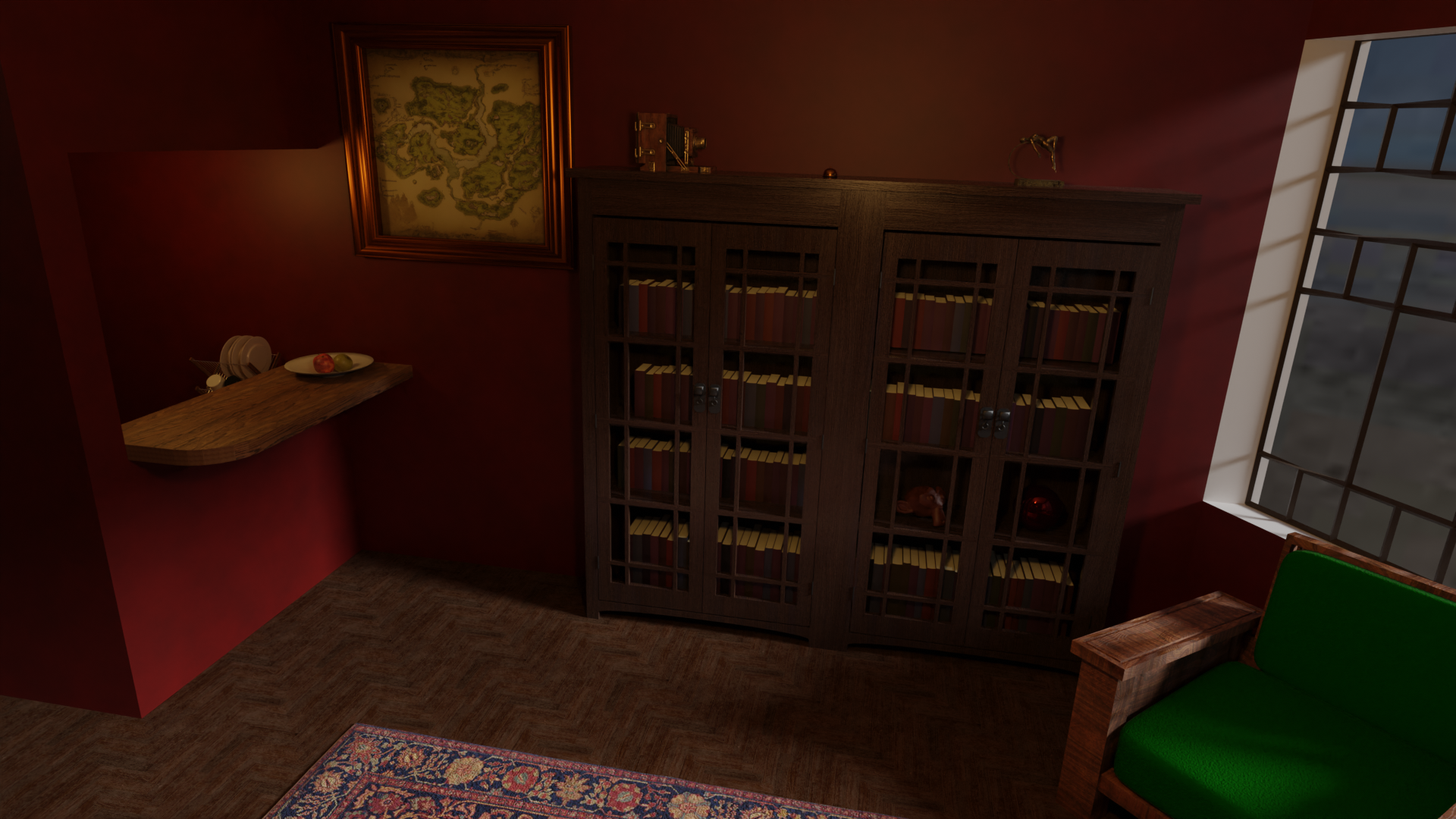 Craftsman Stlye Bookcase.