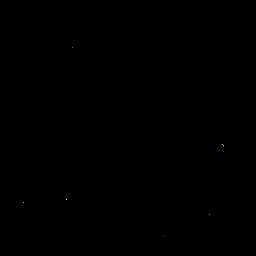 Animated, Abstract arrangement of a full RGB spectrum