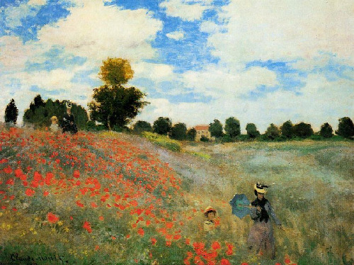 Claude Monet's Poppies, Near Argenteuil